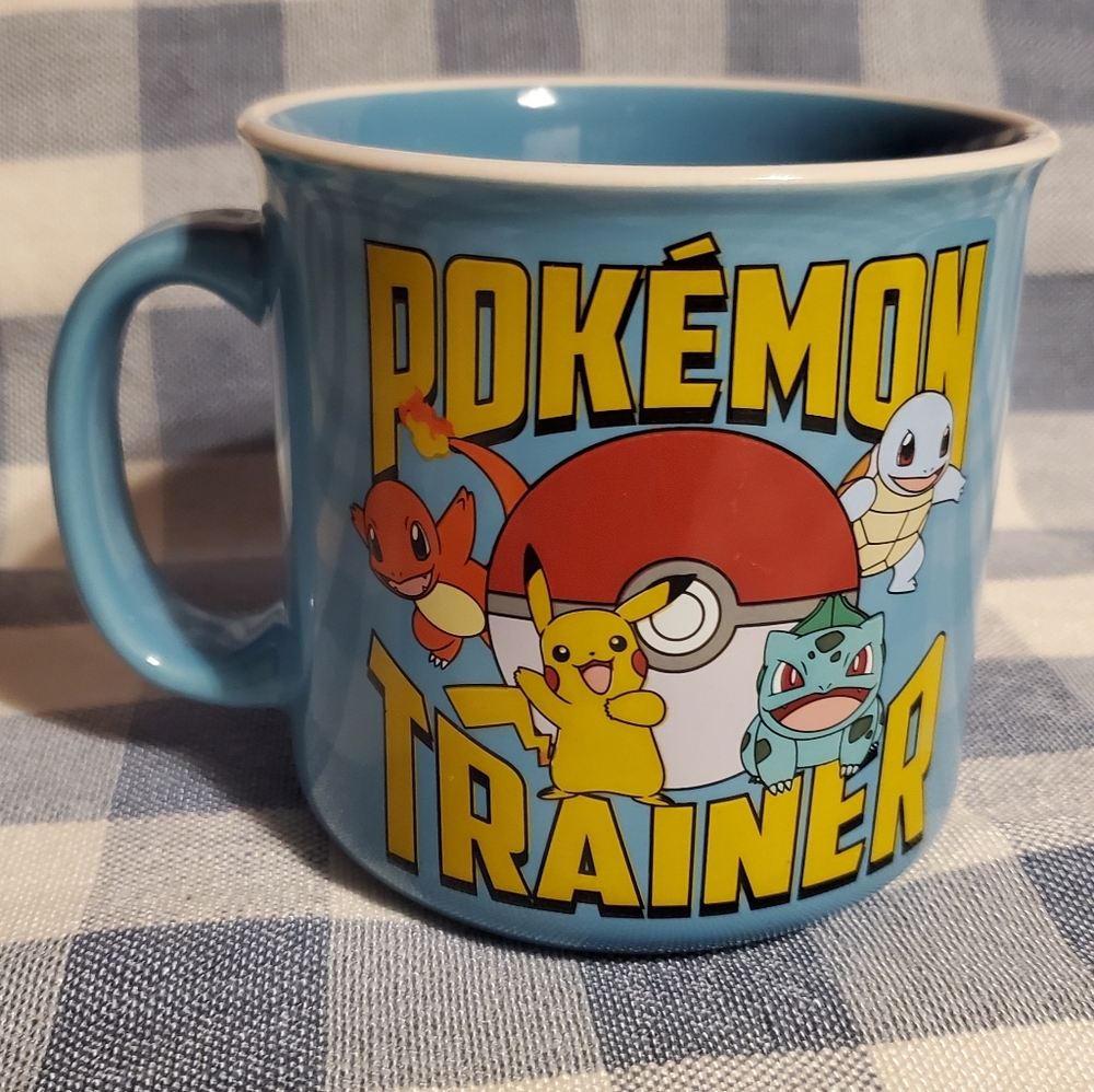 Pokemon Trainer Nintendo Blue Mug, 2022
